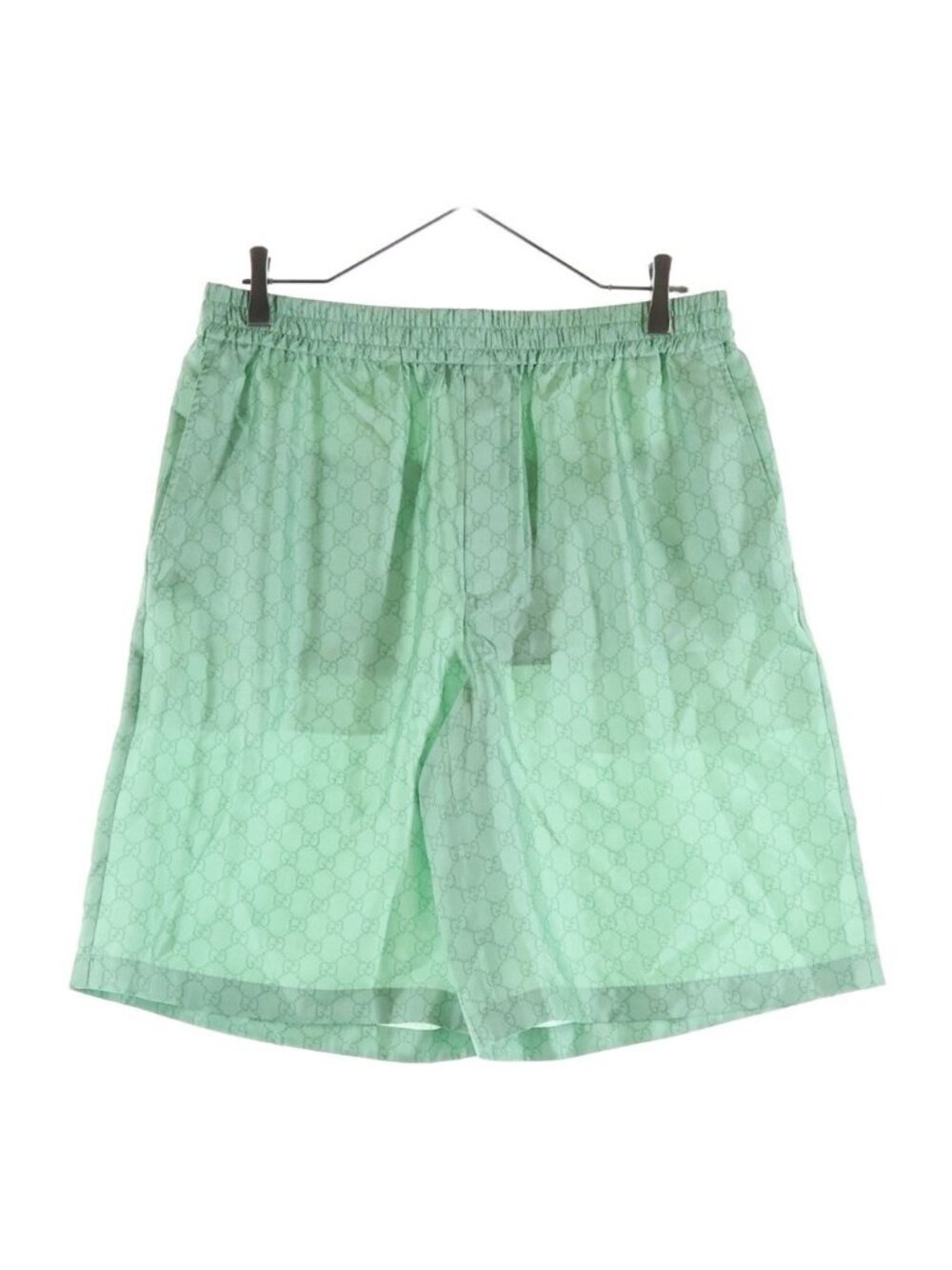 Gucci Higuchi Yuko GG All Over Print Shorts Light Green 48